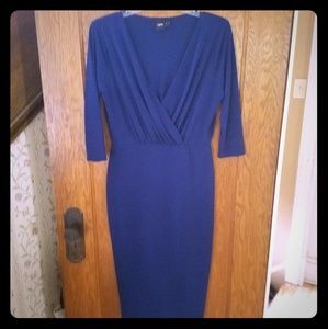 Royal blue ASOS dress